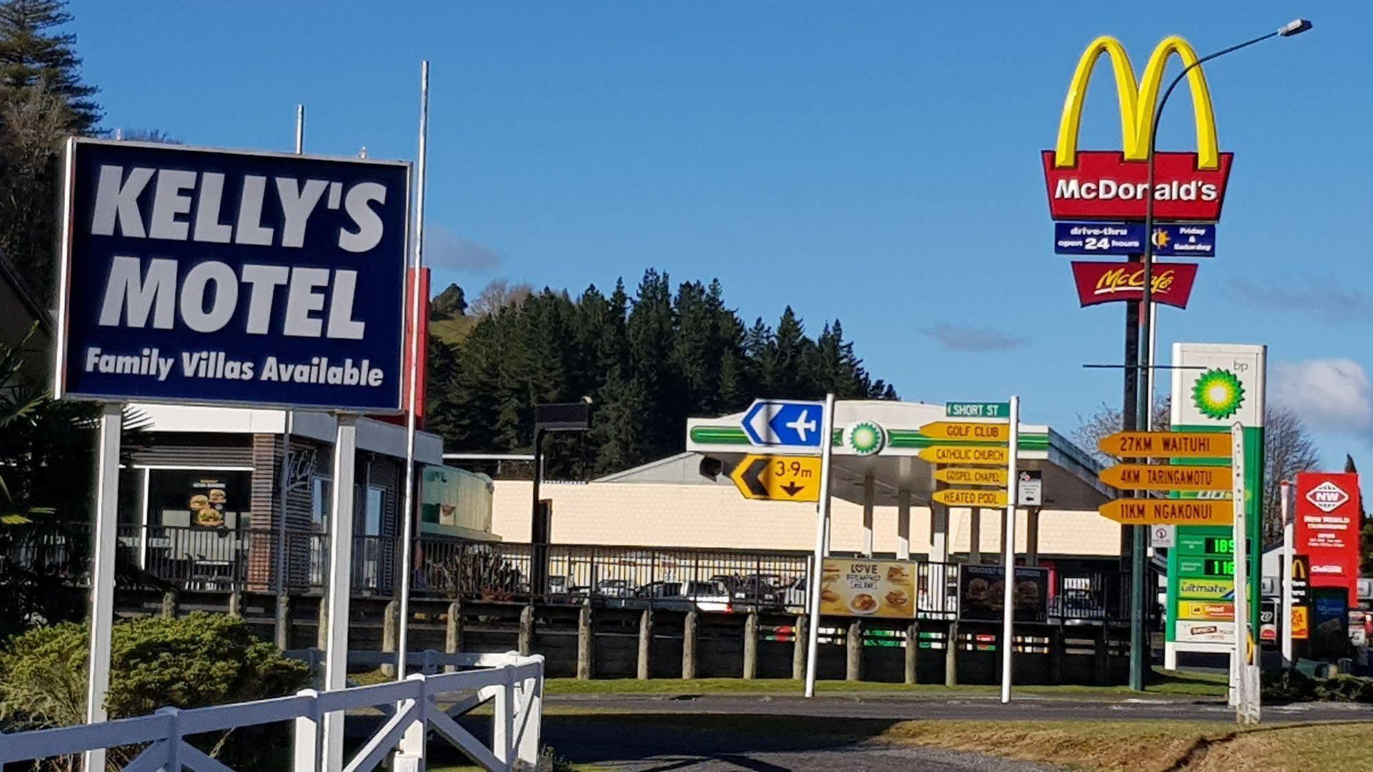 Kelly'S Riverside Motel Таумаруни Экстерьер фото